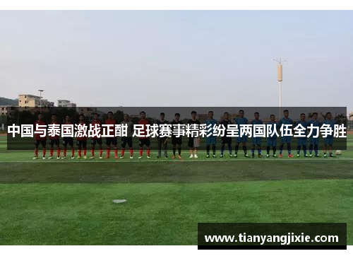 中国与泰国激战正酣 足球赛事精彩纷呈两国队伍全力争胜