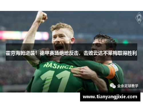 霍芬海姆逆袭！德甲赛场绝地反击，击败云达不莱梅取得胜利